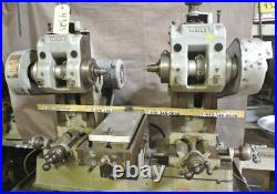Barker Dual Head Milling / Slotting Machine with Air Vise Set Up F/ Slotting Bolts