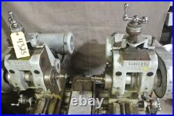 Barker Dual Head Milling / Slotting Machine with Air Vise Set Up F/ Slotting Bolts