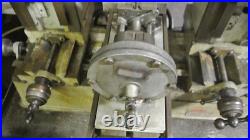 Barker Dual Head Milling / Slotting Machine with Air Vise Set Up F/ Slotting Bolts