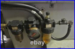 Barker Dual Head Milling / Slotting Machine with Air Vise Set Up F/ Slotting Bolts