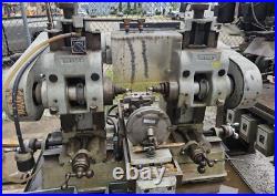 Barker Dual Head Milling / Slotting Machine with Air Vise Set Up F/ Slotting Bolts
