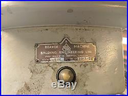 Beaver Machine/Balding Vertical Milling Machine, Model VBRP, Serial # 3613/2
