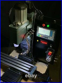 Bench Top CNC MILLING MACHINE metal milling machine closed loop stepper motors
