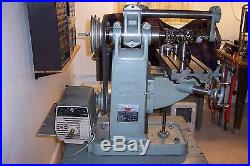 Benchmaster M28 Horizontal Milling Machine with 2 Arbors and Cutters