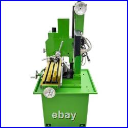 Benchtop Milling Machine 110V 1.5KW Brushless Motor R8 Taper 3Axis X Power Feed