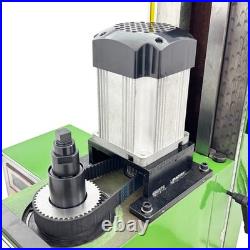 Benchtop Milling Machine 110V 1.5KW Brushless Motor R8 Taper 3Axis X Power Feed