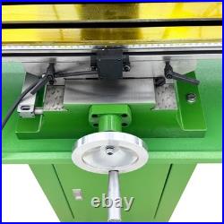 Benchtop Milling Machine 110V 1.5KW Brushless Motor R8 Taper 3Axis X Power Feed
