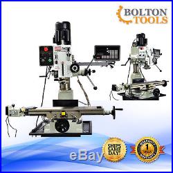 Bolton Tools 9 1/2 x 32 Milling Machine Power Feed DRO ZA45GPD