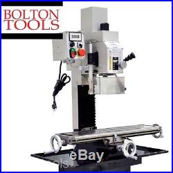 Bolton Tools Milling Machine 27 1/2 x 7 Variable Speed Mill Drill for machines