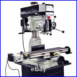 Bolton Tools Milling Machine 9 1/2 x 32 Table Mill Drill with Power Feed ZA45P
