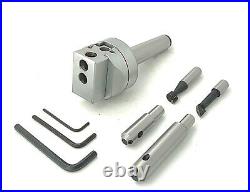 Boring Head Diameter 62mm with 2x Fly Cutting Tool & 2 x Carbide Ship From USA