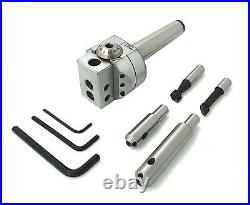 Boring Head Diameter 62mm with 2x Fly Cutting Tool & 2 x Carbide Ship From USA