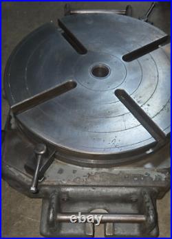 Bridgeport 12 rotary table Check out the Video of it turning Bridgeport 12 rotary table Check out the Video of it turning