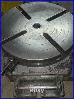 Bridgeport 12 rotary table Check out the Video of it turning Bridgeport 12 rotary table Check out the Video of it turning