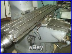 Bridgeport 1-1/2 HP BR2J Variable Speed Vertical Turret Milling Machine, Pwr Fd