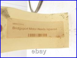 Bridgeport 1-63-6404 Milling Machine Power Feed Rapid Traverse Parts or Repair