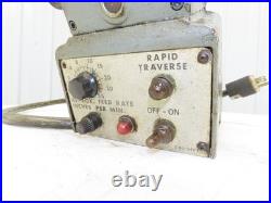 Bridgeport 1-63-6404 Milling Machine Power Feed Rapid Traverse Parts or Repair