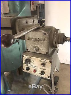 Bridgeport 2HP Vertical Milling Machine with Dust Collection System