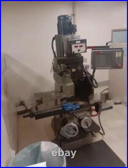 Bridgeport 2J Variable Speed Milling Machine Anilam 3000M CNC & Kurt Vise 3HP