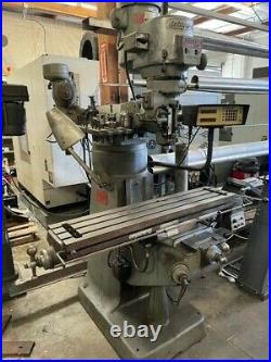 Bridgeport 2hp Variable Speed Milling Machine With Shaping Attachment