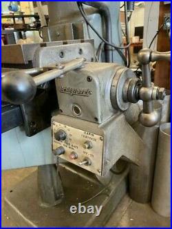Bridgeport 2hp Variable Speed Milling Machine With Shaping Attachment