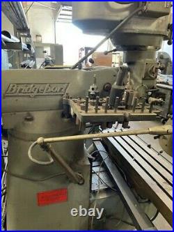 Bridgeport 2hp Variable Speed Milling Machine With Shaping Attachment