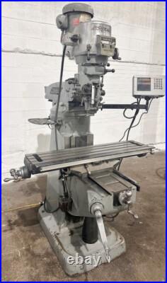 Bridgeport 2hp Vertical MILL Dro Bridgeport 2hp Vertical MILL Dro