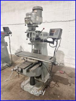 Bridgeport 2hp Vertical MILL Dro Bridgeport 2hp Vertical MILL Dro