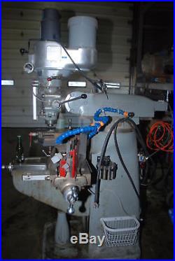 Bridgeport 3222 Mill Milling machine, Acu-Rite DROKurt Power Drawbar INV=25811