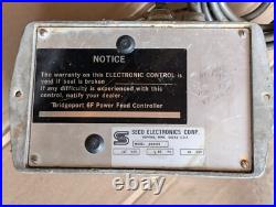Bridgeport 6F Power Feed Controller Seco D28595 Boehm 4640 Crossfeed Motor Assy