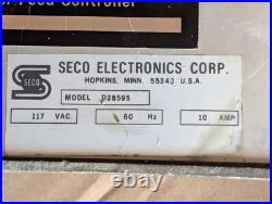 Bridgeport 6F Power Feed Controller Seco D28595 Boehm 4640 Crossfeed Motor Assy