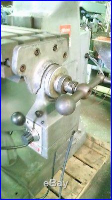 Bridgeport 9 X 42 J-Head Milling Machine 1-1/2 HP with Powerfeed