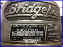 Bridgeport Acuright Controller Vertical Mill