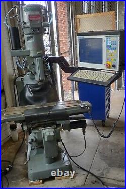 Bridgeport CNC Series 1 Knee Mill with Centroid CNC and Erickson QC30 Tool System