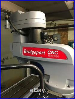 Bridgeport Cnc Full 3 Axis Machine Mach 4 Software Installed