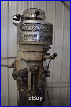 Bridgeport J Head 9 x 32 Milling Machine