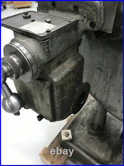 Bridgeport J Head Milling Machine, 1HP, 9-42 Table, Fully Cleaned and Restored