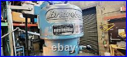 Bridgeport J Head Milling Machine 9 by 48 3 phase Serial# j-56776