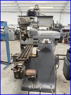 Bridgeport J Head Milling Machine Serial No. J-100945