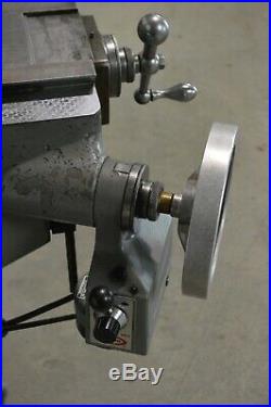 Bridgeport J-Head Step Pulley Vertical Milling Machine With Newall 2 Axis Dro