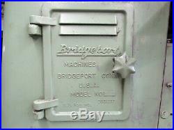 Bridgeport J-Head Vertical Milling Machine with 2-Axis DRO & Chrome Ways ID# M-072