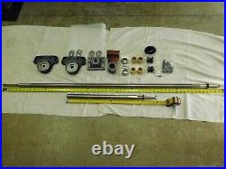 Bridgeport MILL X & Y Lead Screws, Nuts & Feed Bracket, Bearing Bracket