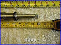 Bridgeport MILL X & Y Lead Screws, Nuts & Feed Bracket, Bearing Bracket