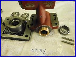 Bridgeport MILL X & Y Lead Screws, Nuts & Feed Bracket, Bearing Bracket