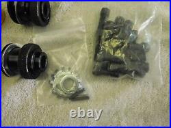 Bridgeport MILL X & Y Lead Screws, Nuts & Feed Bracket, Bearing Bracket