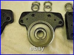 Bridgeport MILL X & Y Lead Screws, Nuts & Feed Bracket, Bearing Bracket