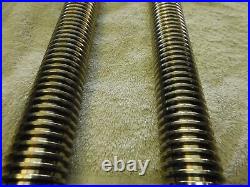 Bridgeport MILL X & Y Lead Screws, Nuts & Feed Bracket, Bearing Bracket