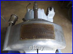 Bridgeport M HEAD with 1/2 HP 3 PHASE 220 motor & (5) collets