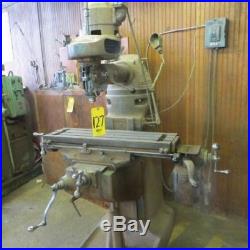 Bridgeport M Head Milling Machine