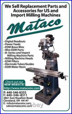 Bridgeport Mill, LONGITUDINAL FEED SCREW 48 STANDARD (NO POWER FEED) 1098-C